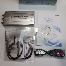 DSO-2250 Hantek 100MHz 250MS/s PC USB Digital Storage Oscilloscope Open Box