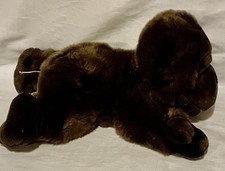 Aurora Floppy Thumbsucking Gorilla Brown 11 Inch Plush Stuffed Toy Monkey