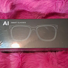 AI Smart Glasses Open Style Audio, Call Microphone, Fast Charging, UV/UVB
