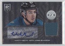 2013-14 Totally Certified Rookie Jerseys Matthew Nieto Matt #238 Auto 1e15