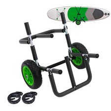 Wagen Transportwagen Trolly für 2 SUP Boards Alu klappbar PU-Räder inkl. 2 Gurte