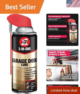 #ad Professional Grade Garage Door Lubricant 11oz Quick Drying amp; Low Viscosity $13.29