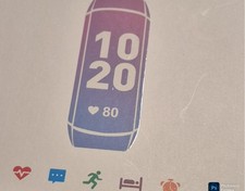 Smart Watch Fitness Tracker Black Bracelet Heart Rate Pedometer