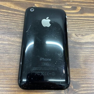 Vintage Apple iPhone 3G A1241 8GB – Pre-owned, Black, Tested, Good