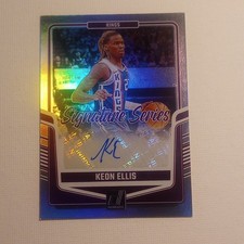 Panini 2024-25 Donruss Keon Ellis Kings Signature Series SS-KEE Autograph