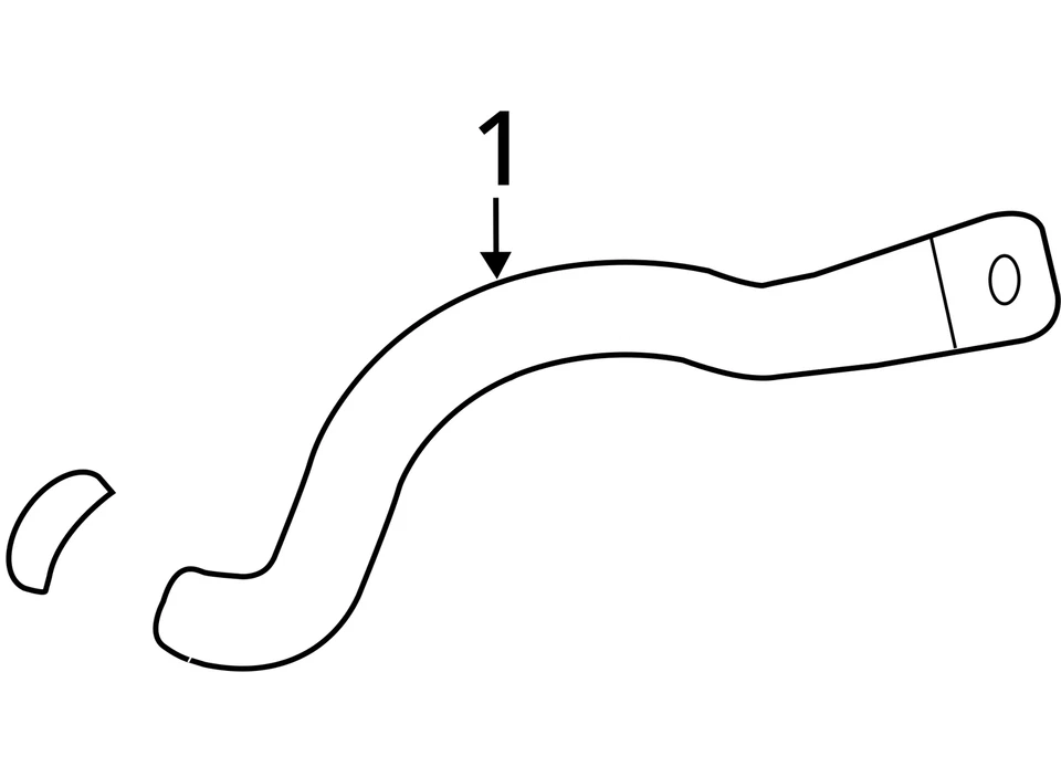 Barra estabilizadora VIN Fp 7º y 8º dígito frontal compatible con 14-17 AUDI SQ5 598636 Foto 4 de 4