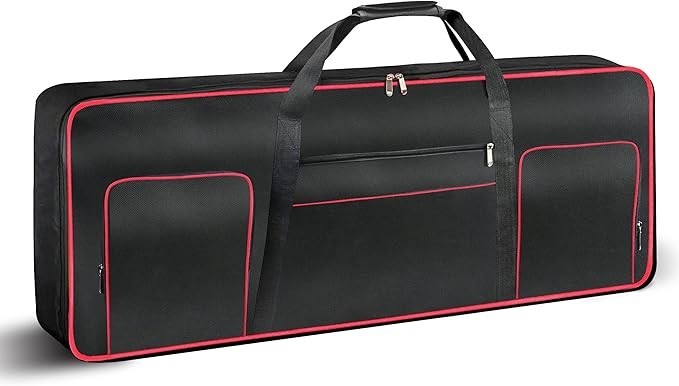 61 Key Keyboard Gig Bag Case,Portable Durable Keyboard Piano