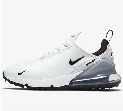 KeithMiamora ナイキゴルフ CK6483MAX 270 G Nike Air Max 270 Golf White Black Shoes CK6483-102 / 100