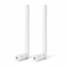 Dual Band WiFi Antenna 3dBi SMA Male Antenna 2-PACK SMA Male Wifi Antennas