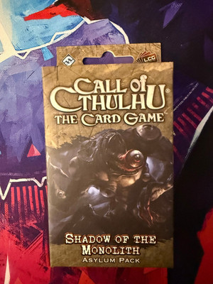 Call Of Cthulhu The Card Game LCG - Shadow of the Monolith Asylum Pack! SEALED!