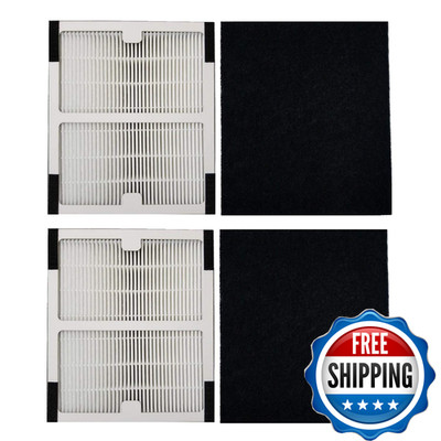 Halieve Idylis Air Purifier Filter A - 2 Pack Hepa Carbon Filter Set For Idylis