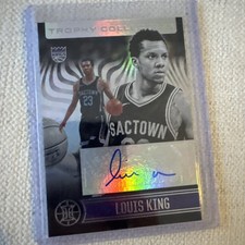 20-21 NBA Panini Illusions Louis King Trophy Collection Signatures #TC-LKI (AU)