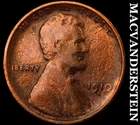 1910-S Lincoln Wheat Cent- Semi Key Better Date No Reserve #J7468