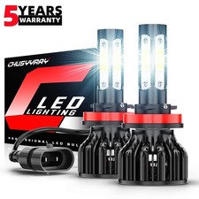H11 Led Headlight Super Bright Bulbs Kit 8000k White 330000lm Highlow Beam