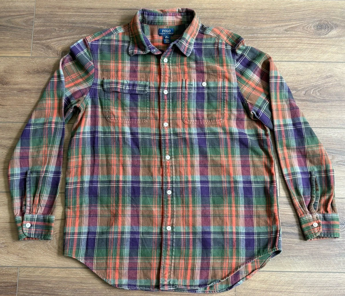 ralph lauren rugby flannel products for sale | eBay