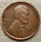 1914p  Lincoln Wheat Cent - [F] Fine - Better Grade Details (Old Cleaning)  B387