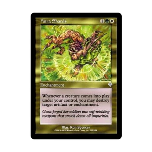 WOTC MtG Invasion Aura Shards (U) Fair