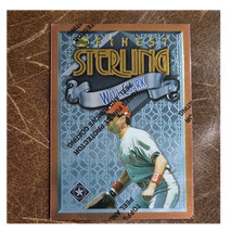 Topps 1996 Finest Sterling Will Clark #149 Texas Rangers MLB Insert Card