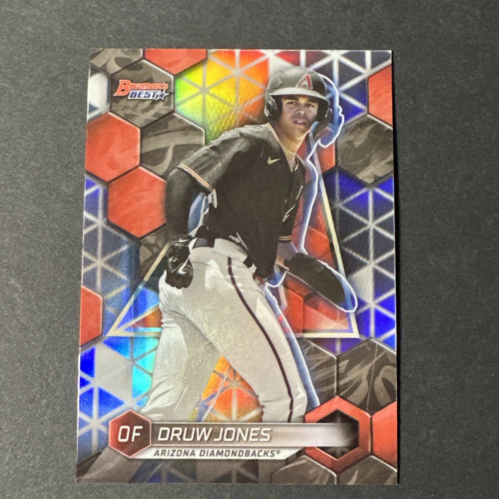 Druw Jones 2023 Topps Bowman's Best Rookie Refractor #TP-8  Diamondbacks