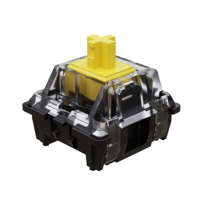 65 PCS KS15 Optical Switches 35g Linear Clear Top RGB For MX Keyboard