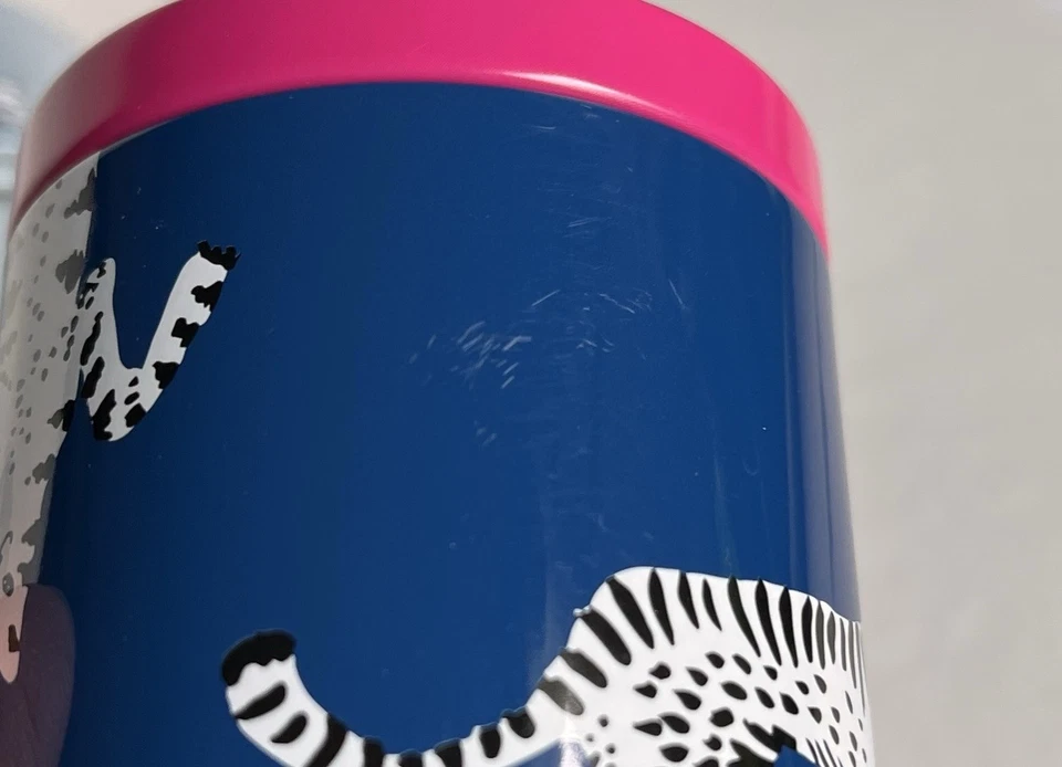 Ikea Plugghast Multicolor Tin Storage Container 23112 with Lid Set of 4 - Image 4 of 4