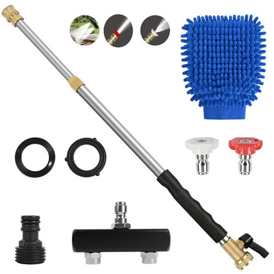 #ad Jet Nozzle High Pressure Hose Nozzle 2026 Upgraded Extendable Power Washer W... $47.38