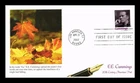 US COVER E E CUMMINGS 20TH CENTURY AMERICAN POET FIRST DAY ISSUE FLEETWOOD