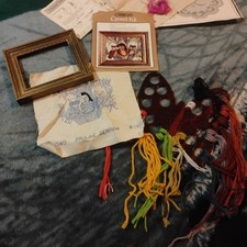 NOS Caron Hallmark Design Collection Crewel Kit 6040 Owl 1973 Dated