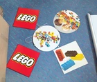 LEGO Castle Fabuland Cardboard Store Display Sign Hanging Mobile Vintage 80s