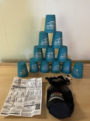 Speed Stacks (12) -  Official WSSA Sport Stacking Cups - Plus Bag -True  Teal