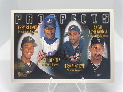 1996 Topps - Prospects Jermaine Dye, Yamil Benitez, Trey Beamon #439