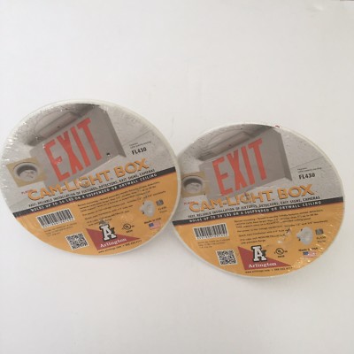 LOT OF 2 ARLINTON CAN-LIGHT BOX FL430 FOR SUSPENDED CEILING