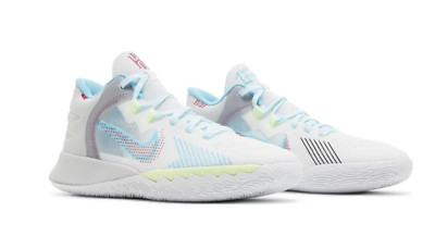 *BRAND NEW IN BOX* Nike Kyrie Flytrap 5 1 World 1 People White Blue Chill *YOUTH