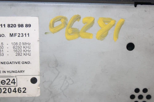 A2118209889 Sistema Audio/Radio Cd para MERCEDES-BENZ CLASE E (BM 211) B 1582881 - Imagen 2 de 10