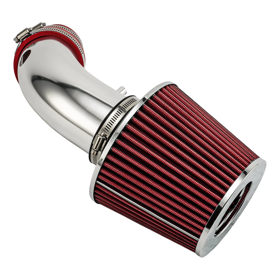 Cold Air Intake System + Red Filter For 2001 2002-2009 Chrysler PT Cruiser 2.4L Foto 2 de 4