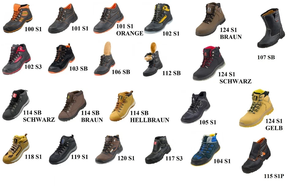 URGENT NEU! Arbeitsschuhe Sicherheitsschuhe Stahlkappe Schuhe & Stiefel SB S1 S3