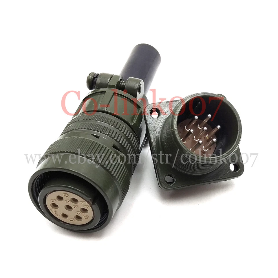 Termination Connector 3102A 16S 1P,N/MS3106B16S-1S, 7pin Aviation Plug Socket - Image 3 of 4