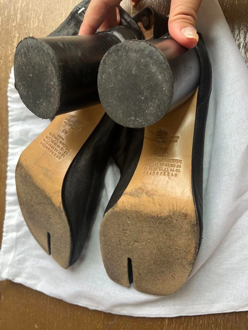 Margiela tabi boots used cheap