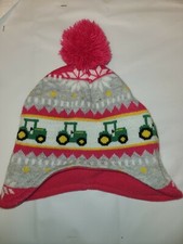 Toddler Girls John Deere Beanie
