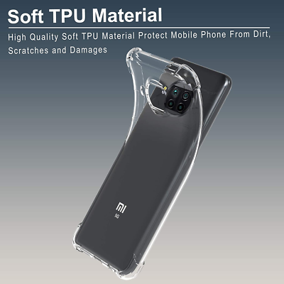 Cover Custodia In Silicone TPU Soft Per Xiaomi Mi Note 10 Lite – Morbida E Antiurto