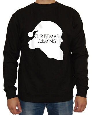 Christmas is coming Sweater Weihnachten X Mas Weihnachtsmann Santa Claus Baum 