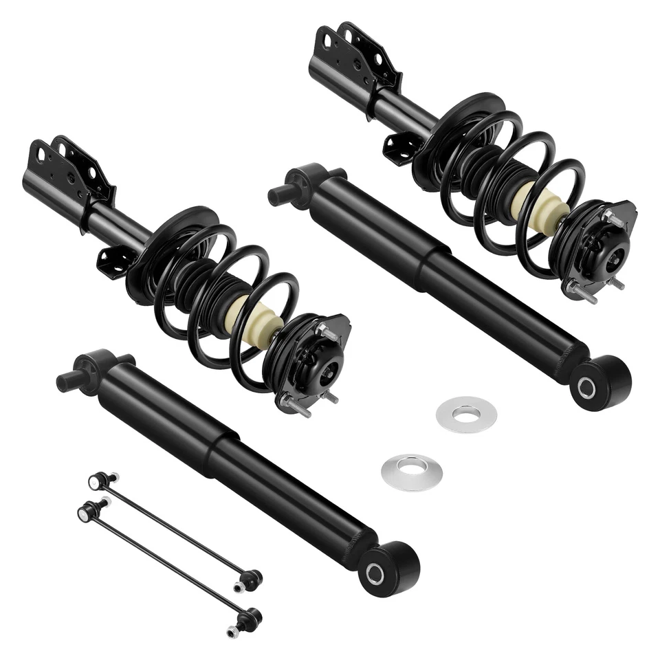 Front Struts Rear Shocks Sway Bars for Chevy Traverse Buick Enclave GMC Acadia Foto 2 de 4