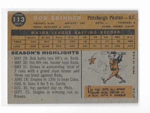 1960 Topps Baseball Cards Multi-Listing, Combined Shipping - Picture 30 of 106