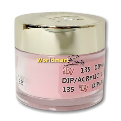 DND DIVA Dip-Acrylic Powder 2fl.oz Color Powder DV135- Sweet Peony