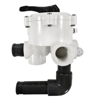 Pentair Multiport ABS 6-Position Side Mount Valve without Hoses - 1-1/2in. Port