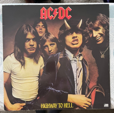 AC/DC  Highway To Hell,  orange (yellow) Vinyl, Orig. GER 1979 (ATL 50 628) LTD