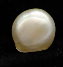 Authenticate Natürlich Salzwasser Unimax Pearl 6 MM Ungerader Form Lose Gem 1.57