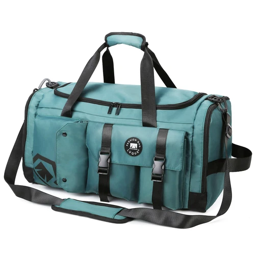 32"/42" Foldable Duffle Luggage Bag Expandable Men Travel Bag w/ Rolling Wheels - Picture 26 of 28