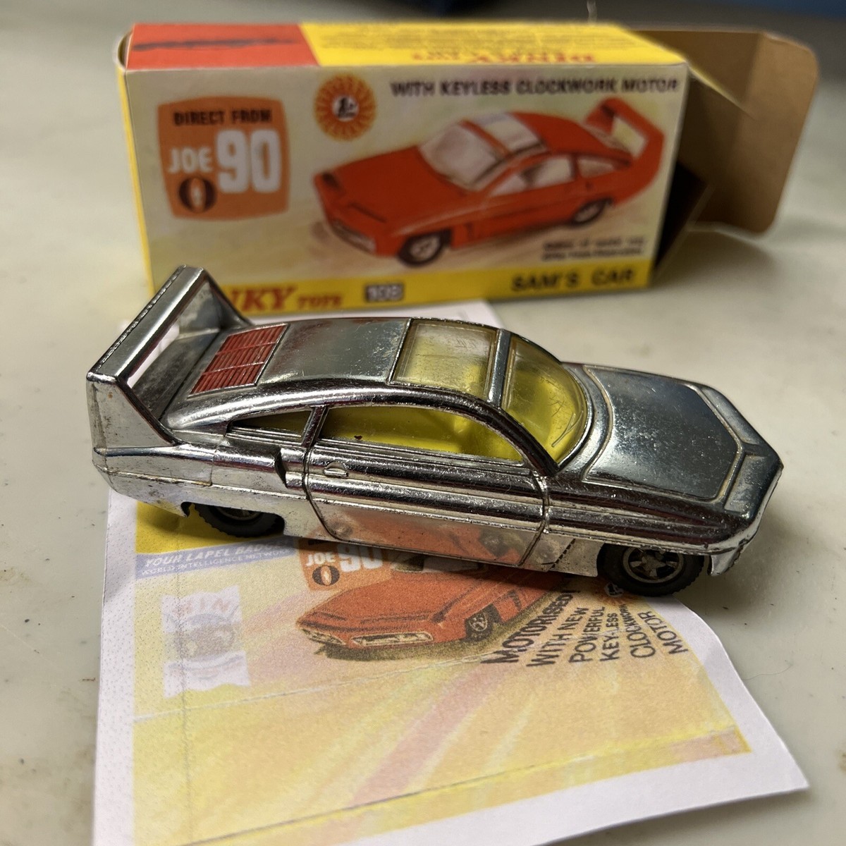Joe 90 Gerry Anderson Dinky 108 Sams Car In Box - Excellent Model Joe 90 Gerry Anderson Dinky 108 Sams Car In Box - Excellent Model