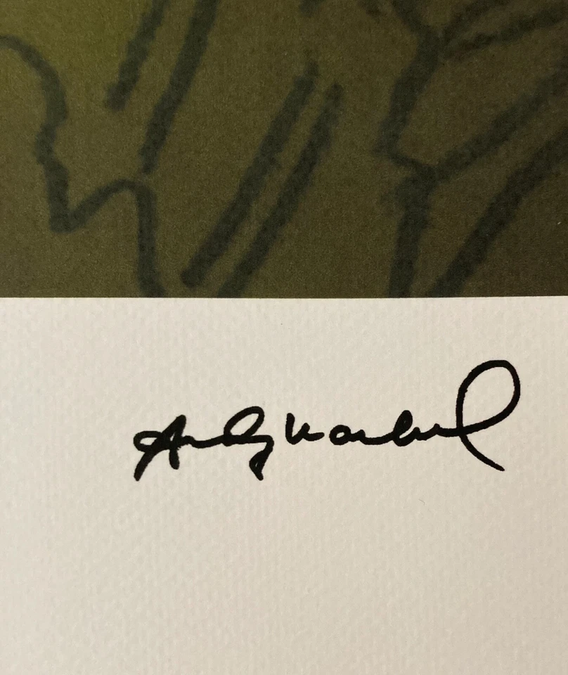 Litografia Andy Warhol (After)"La Grande Passion" edição limitada assinada fora do conjunto - Imagem 2 de 4